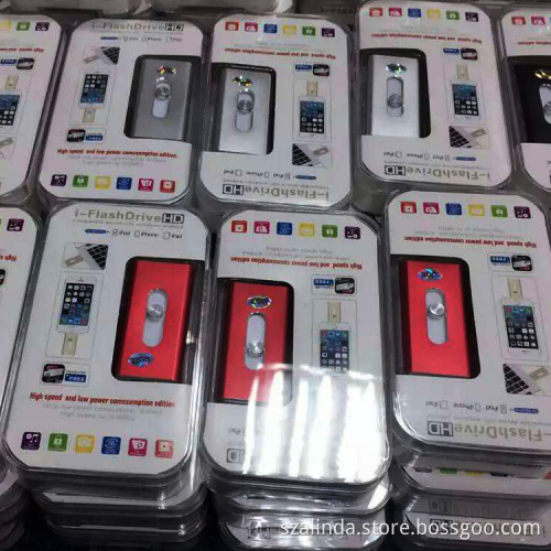 8G 16G 64GB USB i-Flash Drive U Disk Memory Stick Storage Adapter For iphone 5/5S 6/6S